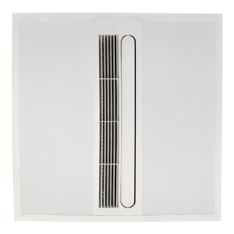 Zintegrowany sufitowy wentylator wyciągowy LED 600x600